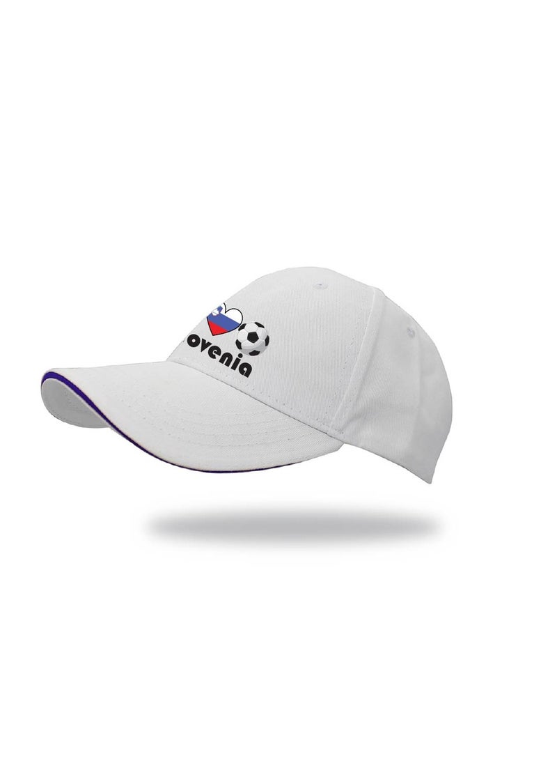 PRINTSHOP4ME Slovenia Unisex Adult Football Cap for Both Men and Women With Metal Adjustable Buckle Closure - Perfect for Football Fans, Match Days, Outdoor Activities, and Everyday Wear - Image 4