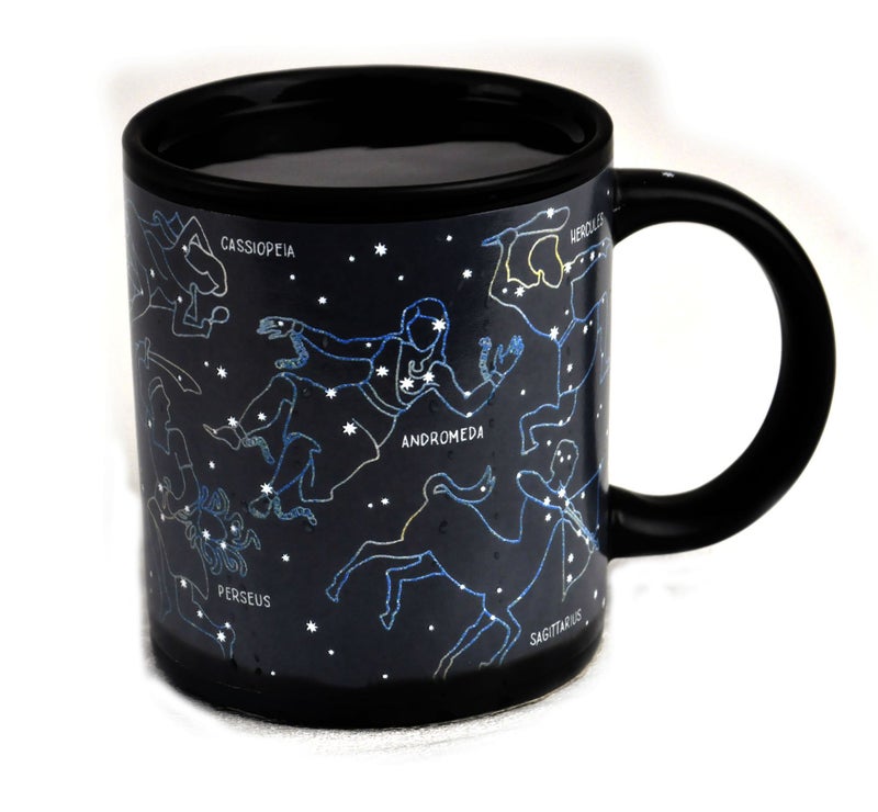 The Unemployed Philosophers Guild Heat Changing Constellation Mug - Add Coffee or Tea and 11 Constellations Appear - Comes in a Fun Gift Box - Image 1