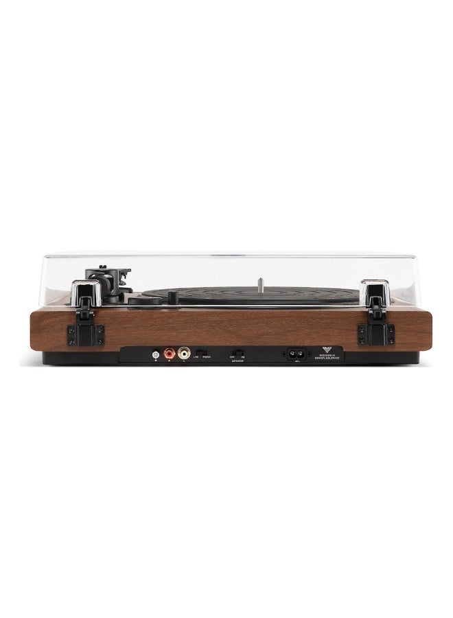 Victrola Wave Bluetooth Turntable with Auracast – 2-Speed Vinyl Record Player - Walnut - Image 5