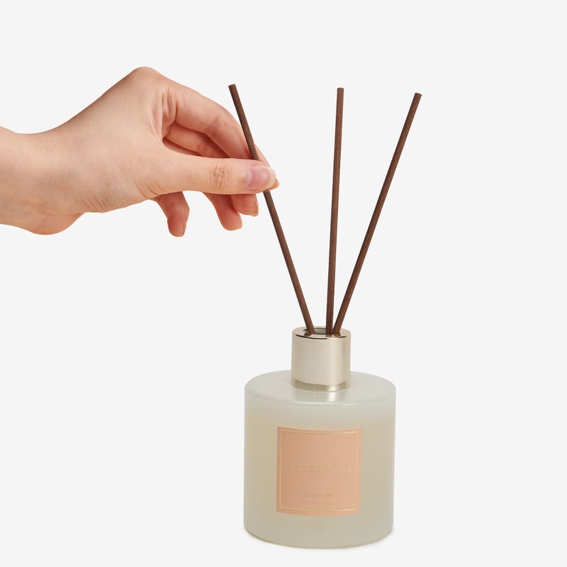 COCORRÃNA CocorrÃ­na Premium Reed Diffuser Set with Preserved Baby's Breath & Cotton Stick Coconut Lime | 6.7oz Scent Fragrance Oil Diffuser for Bedroom Bathroom Home DÃ©cor - Image 3