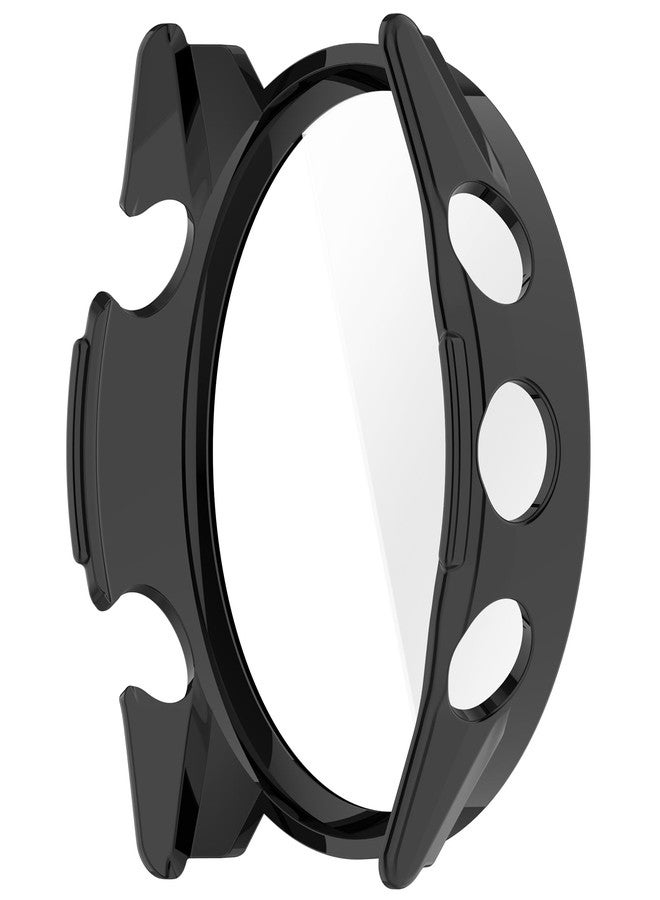 FanTEK Compatible with Garmin Forerunner 570 42mm Watch Case for Women Men, Scratch Resistant Shock Absorbing Protective Case, Black - Image 3