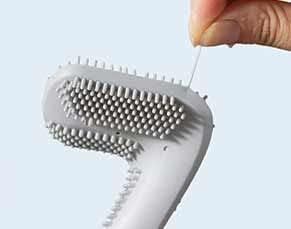 KESRINPLUS Silicone Toilet Cleaning Brush (Pack of 1) with Slim No-Slip Long Handle, 360° Deep Cleaning Golf Shape Design for Efficient Bathroom Cleaning - Durable & Hygienic - Image 4