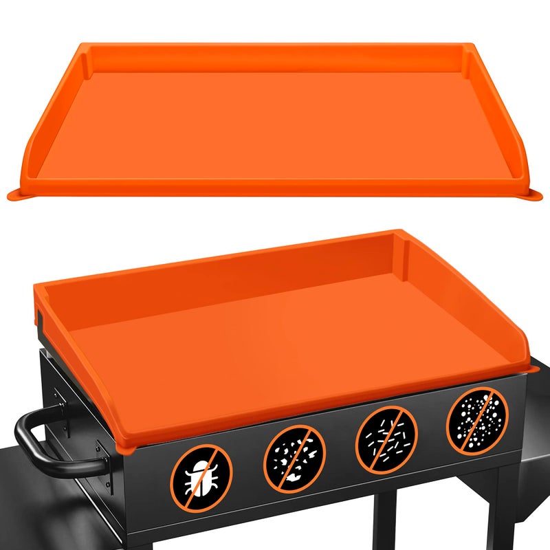 NancyL Griddle Mat Silicone Protective Cover, Full-Edge 28" Grill Cover Blackstone Accessories for Blackstone 28 Inch Griddle, Heavy Duty Food Grade Grill Cover - Image 1