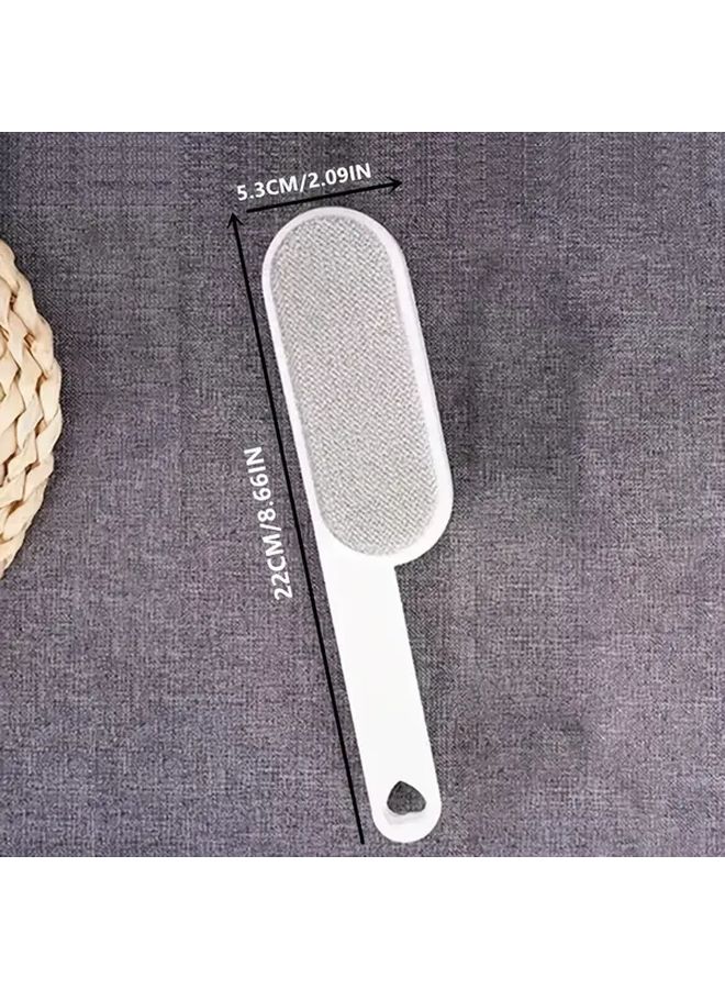 Grey Double Sided Static Lint Roller Reusable Dust Remover for Clothes Furniture - Image 5