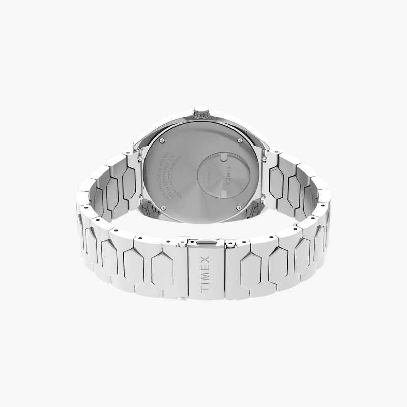 TIMEX Q Timex 1972 39mm Time Machine Bracelet Watch | TW2Y33100 - Image 5