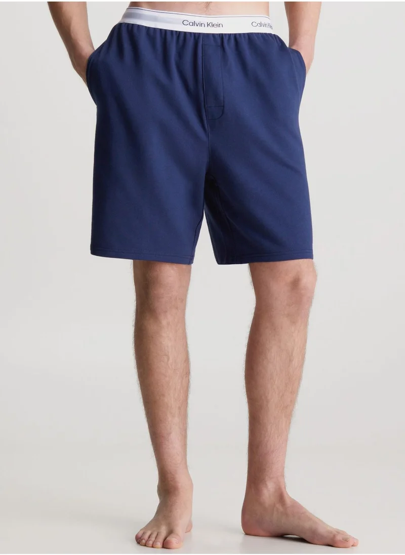 CALVIN KLEIN Logo Band Sleep Shorts
