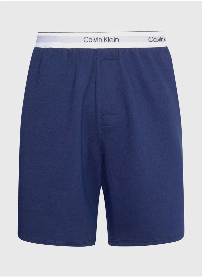 CALVIN KLEIN Logo Band Sleep Shorts