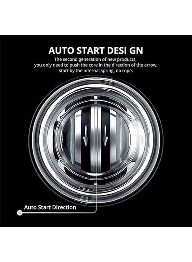 Wrist Power Gyroscopic Ball, Auto-Start Power Wrist Ball, Portable Forearm Trainer and Grip Strengthener for Strength, Recovery and Stress Relief, Strengthen Arms, Fingers, Wrist Bones and Muscles Development - Image 2