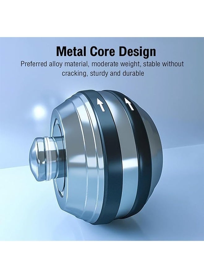 Wrist Power Gyroscopic Ball, Auto-Start Power Wrist Ball, Portable Forearm Trainer and Grip Strengthener for Strength, Recovery and Stress Relief, Strengthen Arms, Fingers, Wrist Bones and Muscles Development - Image 5