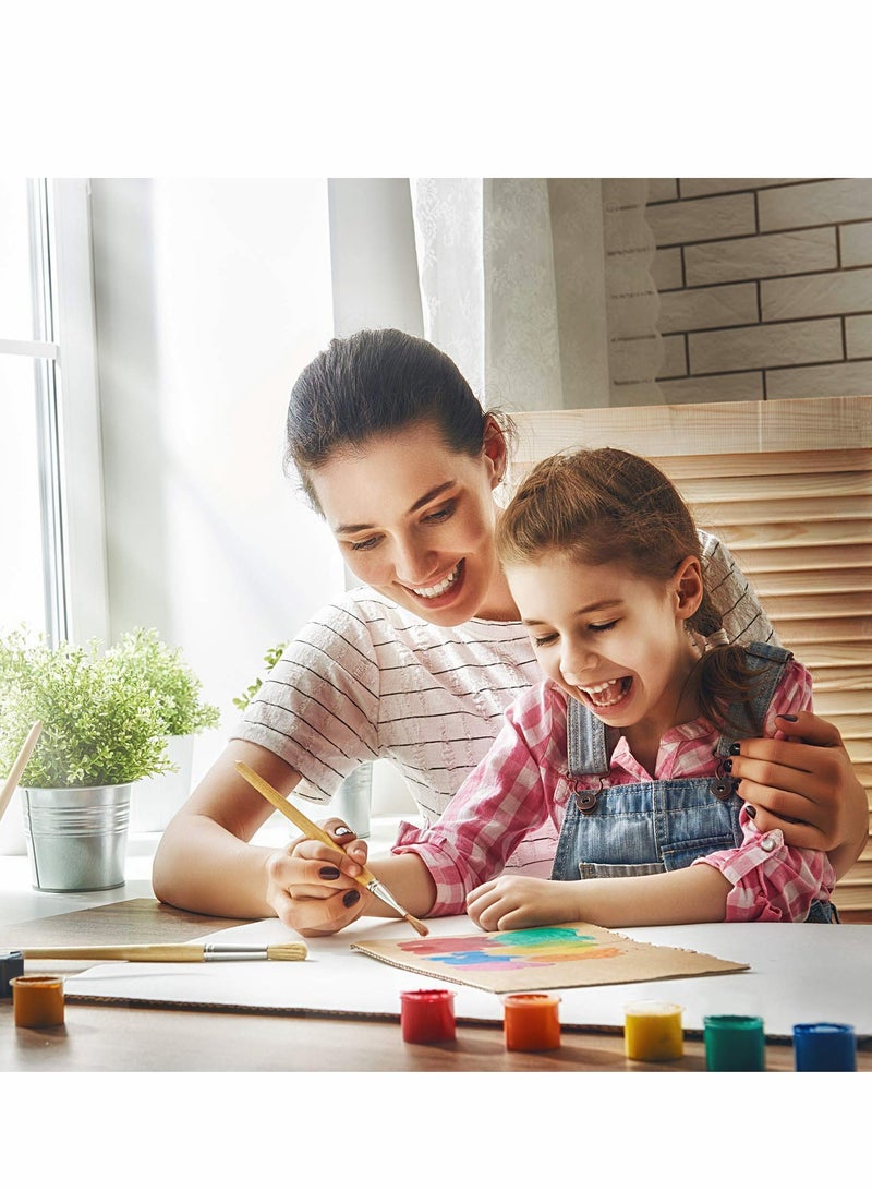 Excefore Plastic Mini Containers with Lids, 50 Pcs Small Paint Cup - Image 4