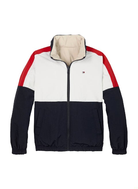 Reversible Colour-Blocked Jacket