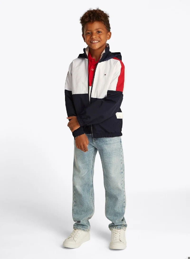 TOMMY HILFIGER Reversible Colour-Blocked Jacket