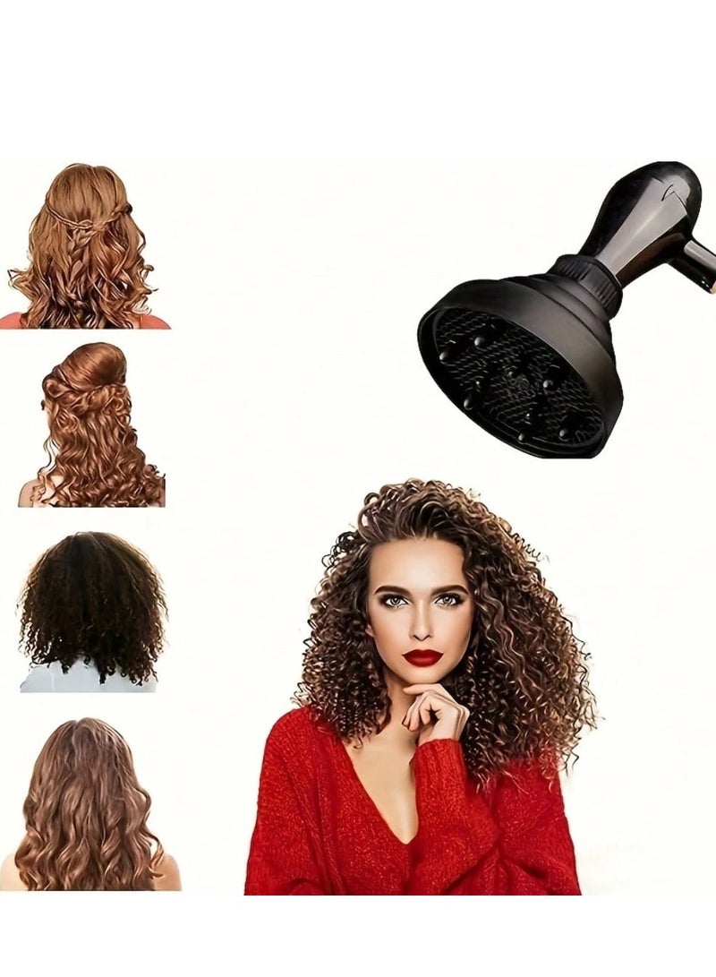 Shein Silicone Hair Diffuser with Steam – Heat Resistant Tool for Defining Wavy & Curly Hair ( Color May Vary ) - Image 1