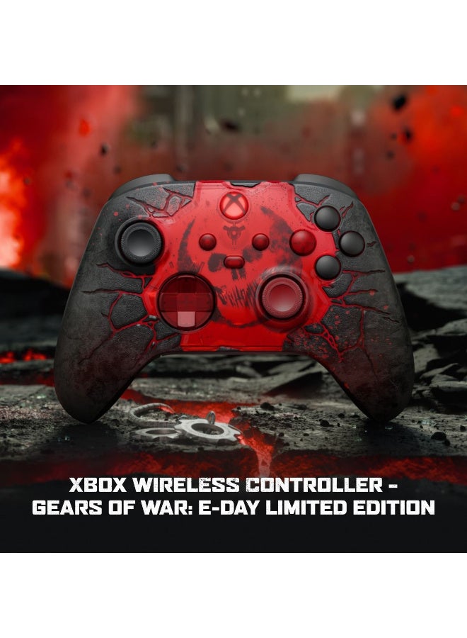 مايكروسوفت وحدة تحكم لاسلكية Xbox – إصدار Gears of War: E-Day المحدود Series X|S، One - Image 2