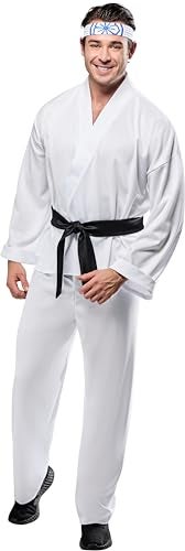 Rubies Karate Kid Miyagedo Costume Gi for Adults Mens Large - Image 1