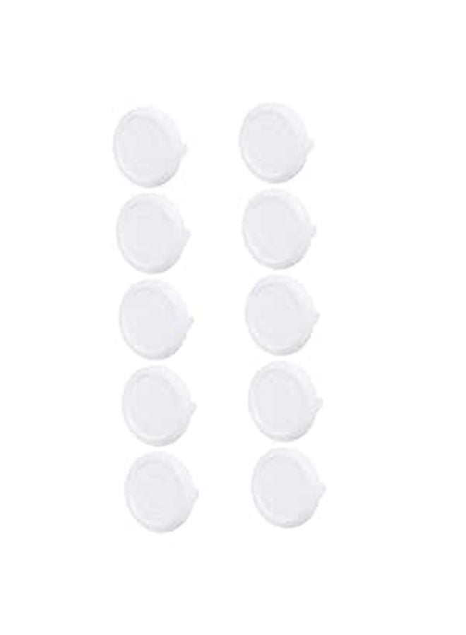 10 Pack Childproof Electrical Outlet Covers Safety Plug Protectors Easy Installation for Home Babyproofing - Image 1