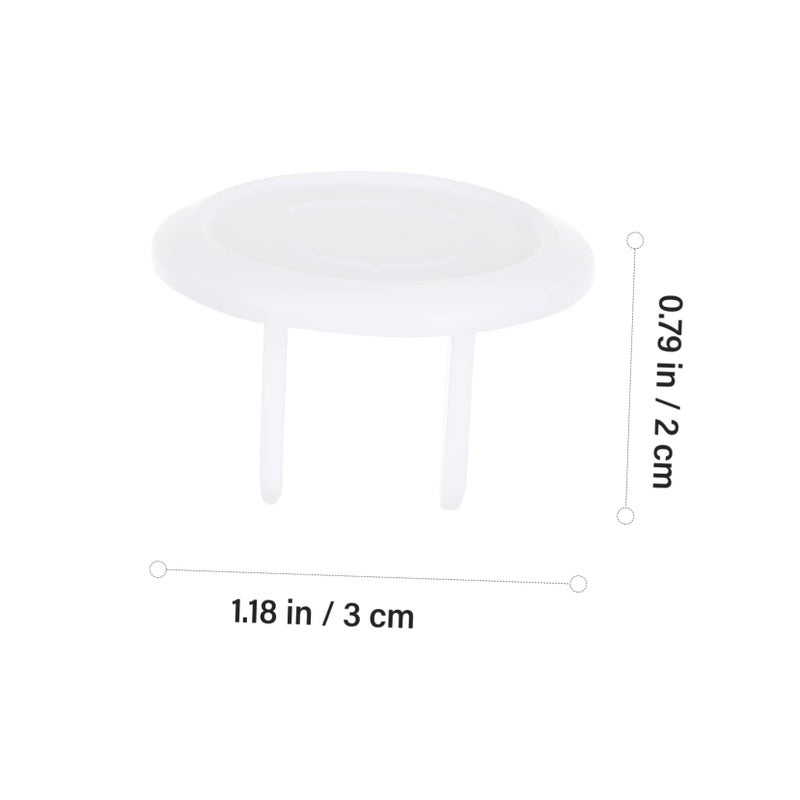 10 Pack Childproof Electrical Outlet Covers Safety Plug Protectors Easy Installation for Home Babyproofing - Image 3