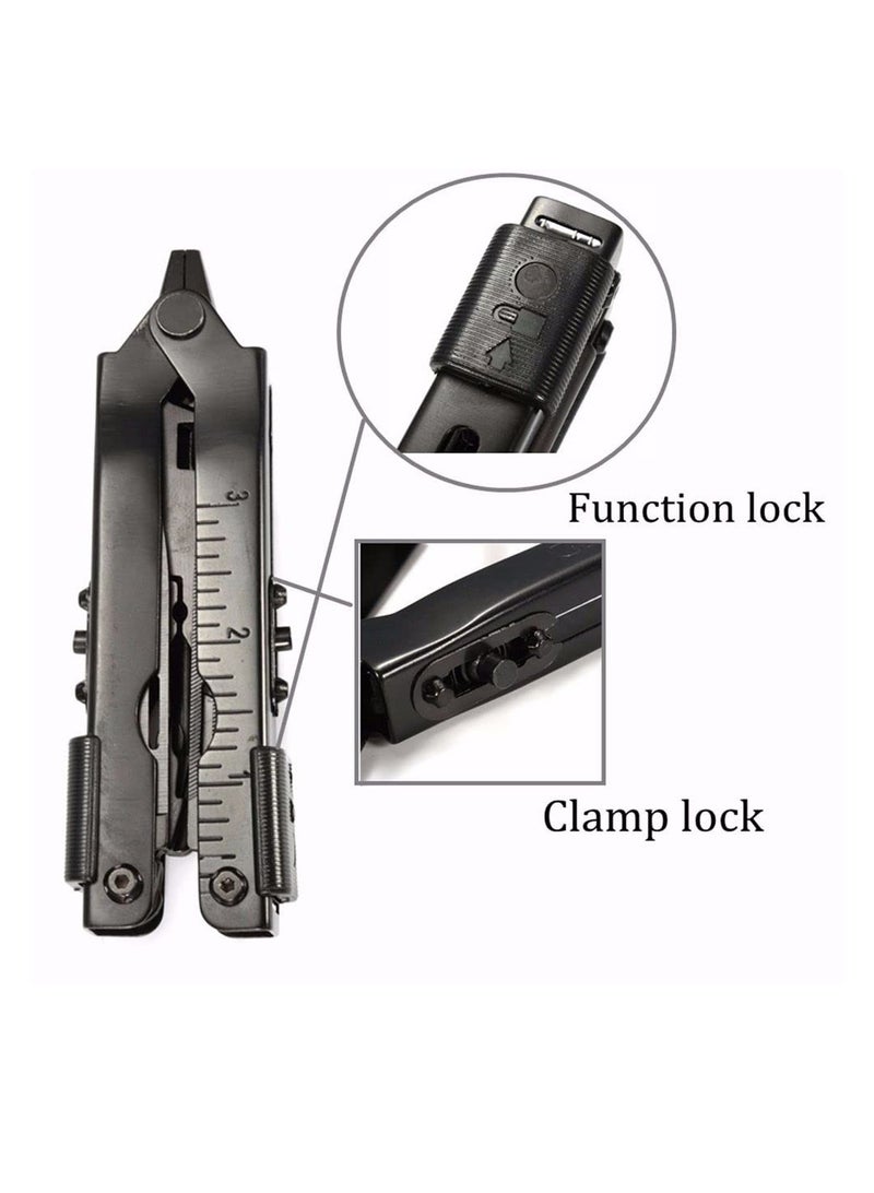 13 in 1 Multifunctional Pliers and Screwdriver Set for Camping and Outdoor Survival Portable Folding EDC Tools - Image 3