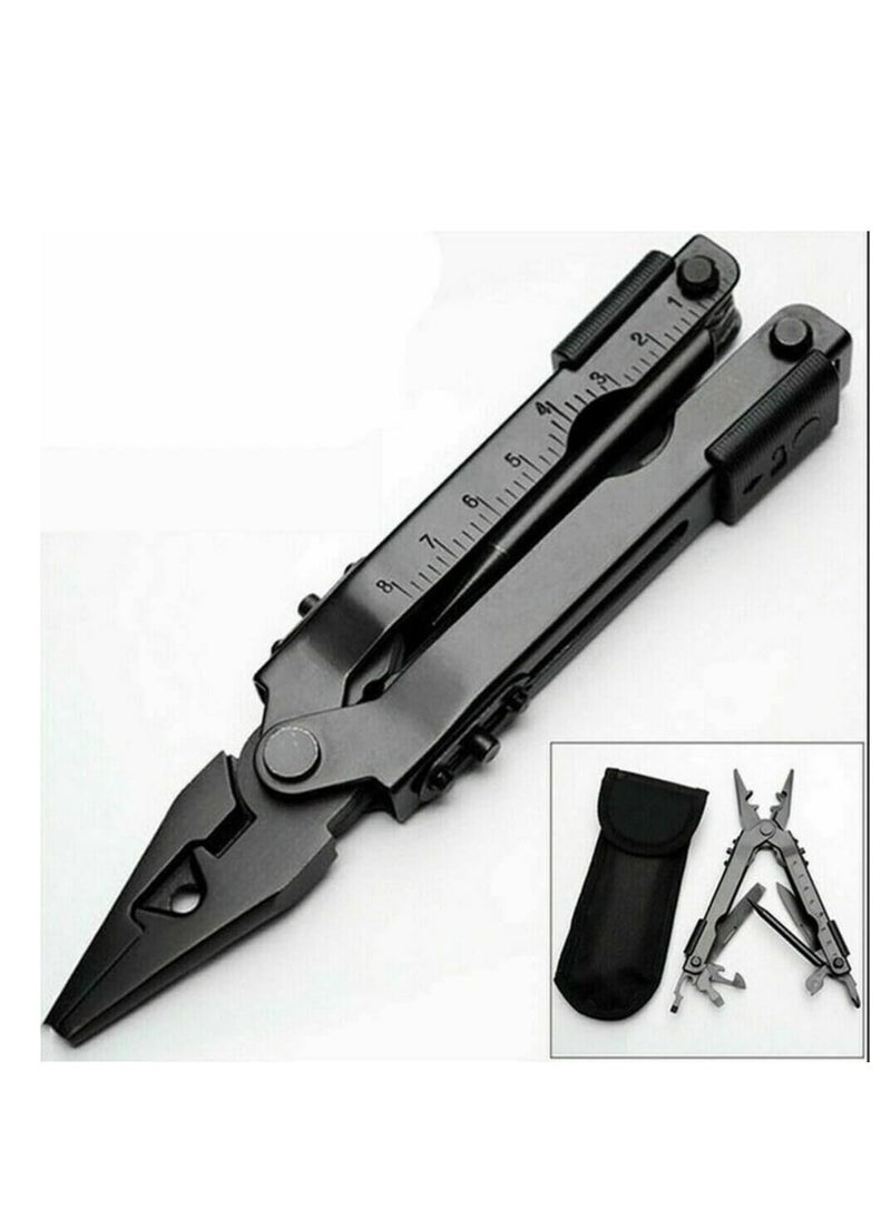 13 in 1 Multifunctional Pliers and Screwdriver Set for Camping and Outdoor Survival Portable Folding EDC Tools - Image 4