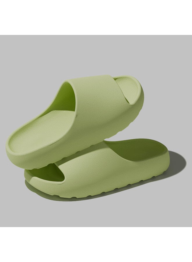 Scarecrow Strawman Coconut Slippers Unisex Indoor Outdoor Oversized Summer Couple Slippers Green 36-37  - Image 3