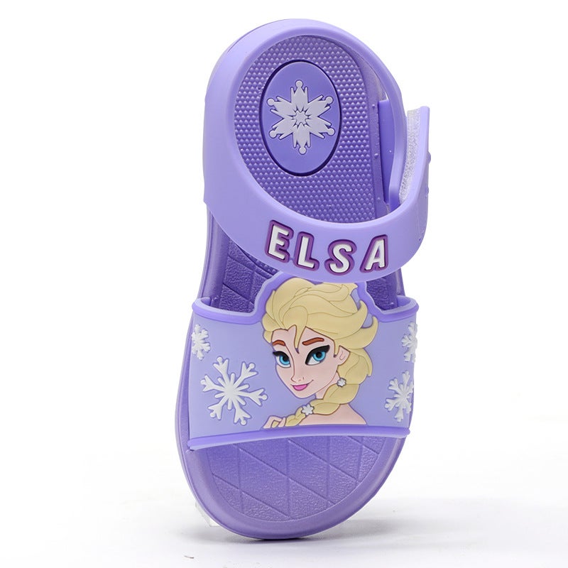 Disney Children'S Slippers Summer Indoor Non-Slip Princess Sandals Soft-Soled Cartoon Boys' Home Outdoor Beach Shoes - Image 2