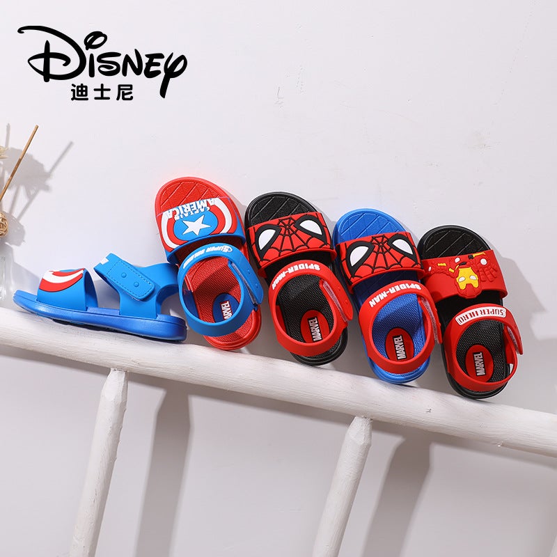 Disney Children'S Slippers Summer Indoor Non-Slip Princess Sandals Soft-Soled Cartoon Boys' Home Outdoor Beach Shoes - Image 3