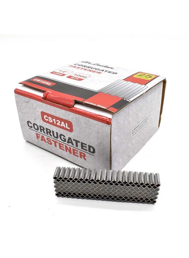 Air Locker Cs12Al Corrugated W Fastener Staples 1/2 Inch Long, 1000/Pack - Image 1