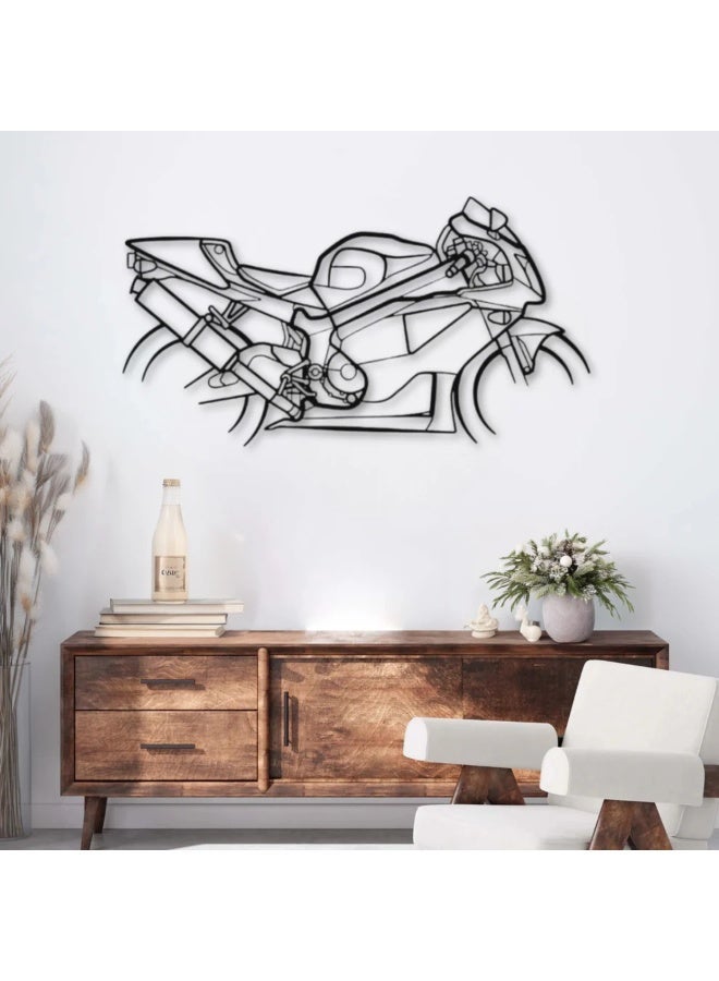 RC51 (2000) Metal Wall Decoration Featuring a Motorcycle Motif – Honda - Image 1