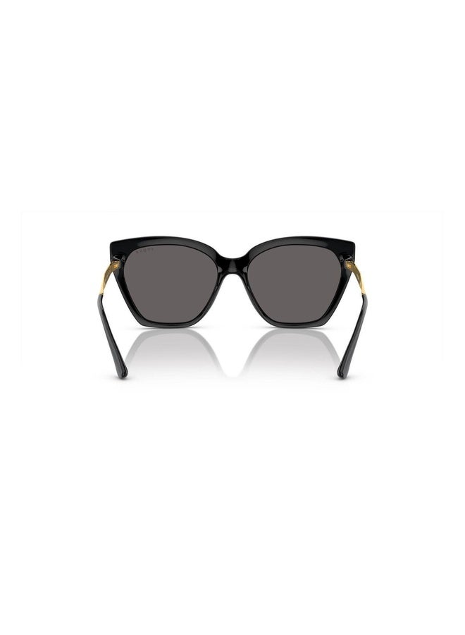 Vogue Woman CAT EYE  SUNGLASSES- VO 5521S - lense size:57mm - BLACK - Image 3