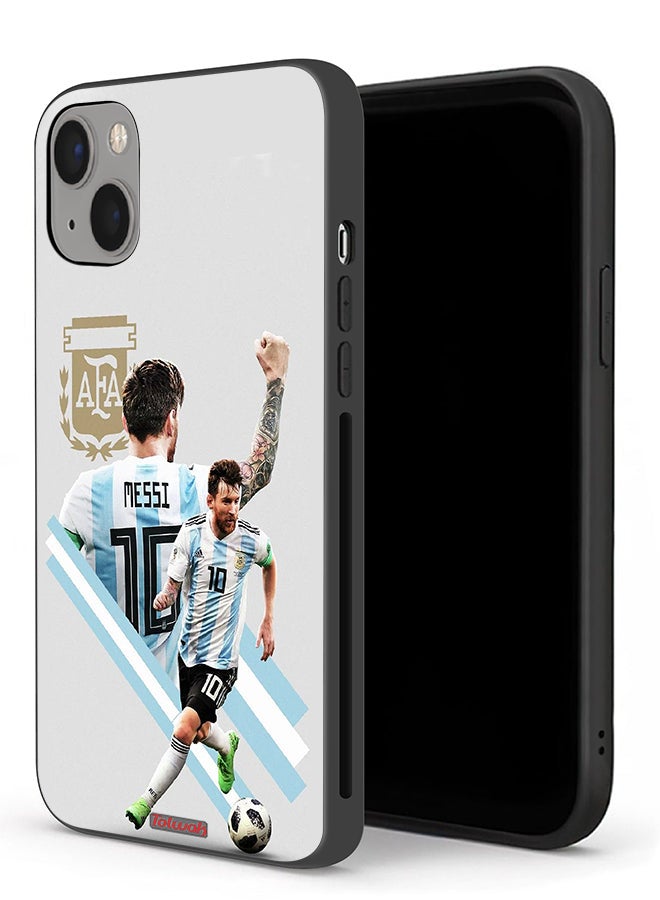 Tolwak Apple iPhone 13 mini Protective Case Leo Messi Art - Image 1