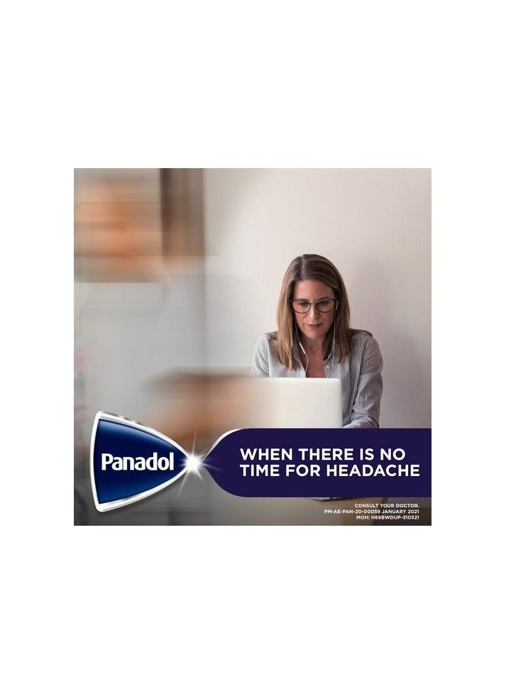 Panadol Migraine Relief Tablets 24’s (Fast Acting Headache & Migraine Pain Relief) - Image 3