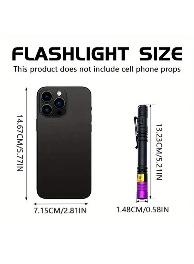 Portable LED UV Flashlight 395nm Blacklight For Urine Detection And Resin Curing - Image 4