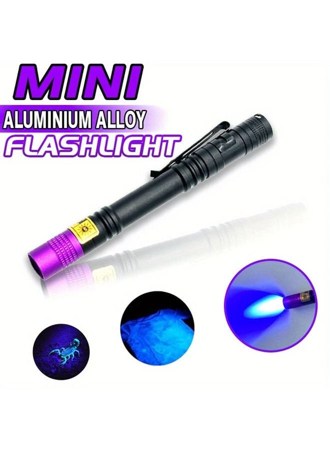 Portable LED UV Flashlight 395nm Blacklight For Urine Detection And Resin Curing - Image 3