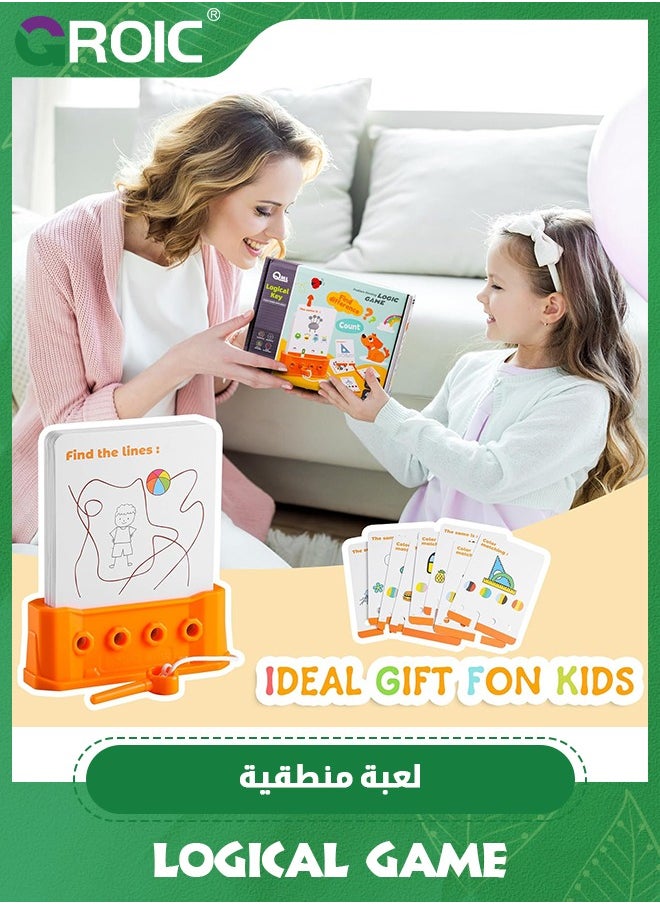 GROIC Kids Preschool Learning Toys, Toddler Toys Children's Logic Key Toys, Montessori Educational Toys for Boys and Girls, Preschool Games Learning Toys Gifts (2-4 Years Old)  - Image 5