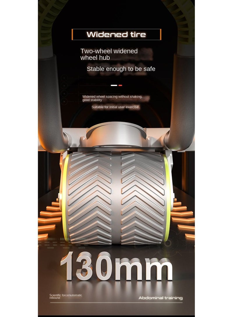 Y&D Automatic Rebound Abdominal Roller Tool with Elbow Support and Digital Meter Core Strength Training - Image 5