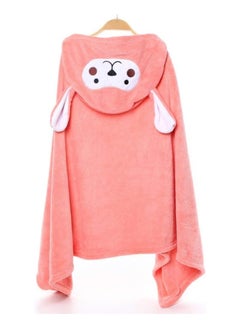 KITCHENOO Baby Bath Towel with Hood, 140x80cm Super Absorbent Soft Towel, Cute Hooded Baby Towel  - Image 4