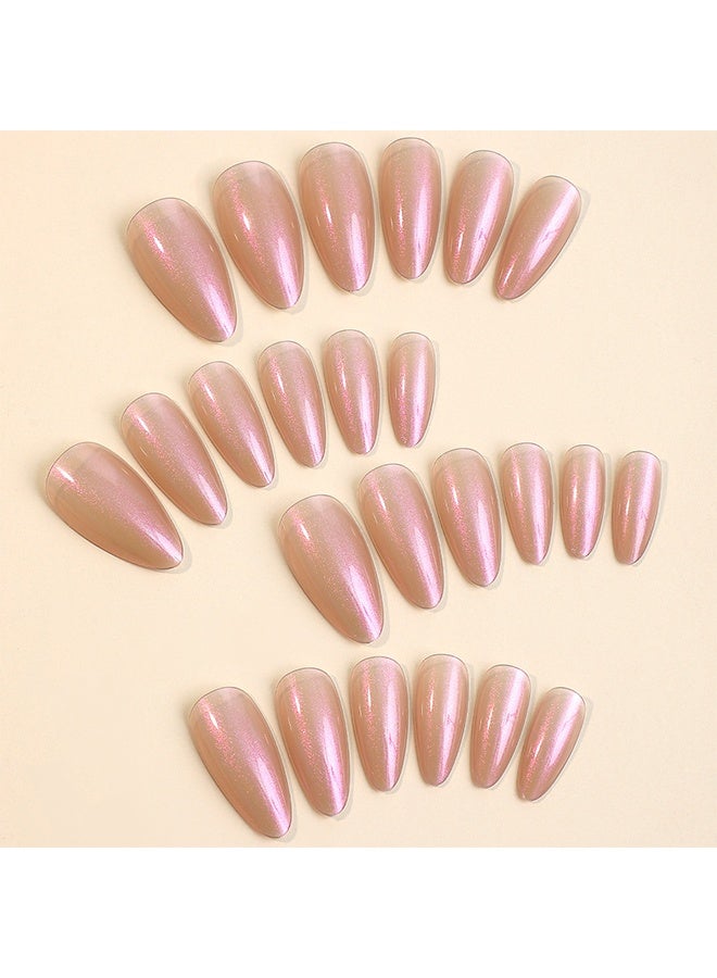 أظافر جميلة، أظافر فرنسية قابلة للضغط - حزمة أظافر فرنسية مصنوعة من جيل ناعم قصير، أظافر قابلة للضغط بجودة صالون، أظافر لاصقة بدون حرج لفن أظافر النساء - Image 4