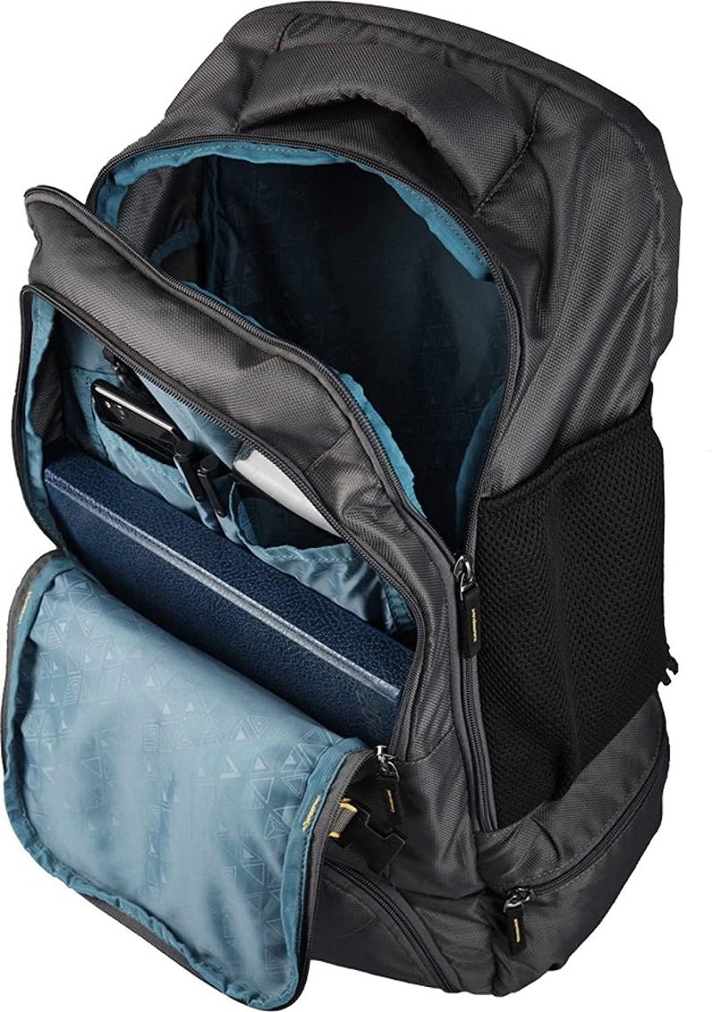 Met Craft Metcaft 45 Ltrs Grey Hike Rucksack Bags/Trekking Bags | Water Resistent Polyester | With Laptop Compartment | For Trekking, Hiking, Travel Backpack for Men & Women (MRUCHIKEGRY) (Large Size) (Grey) - Image 4