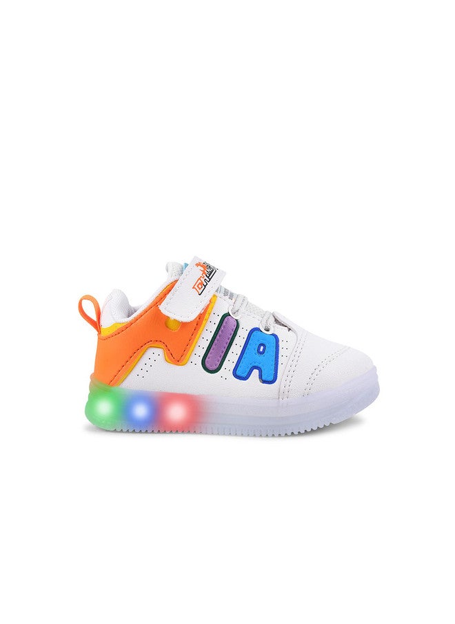 KATS Unisex Kids LED Sneakers with Velcro Closure - Image 4