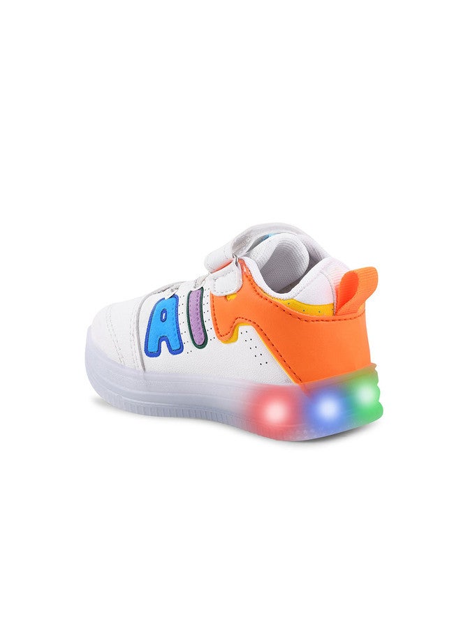 KATS Unisex Kids LED Sneakers with Velcro Closure - Image 3