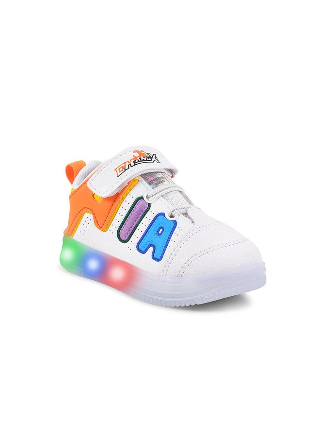 KATS Unisex Kids LED Sneakers with Velcro Closure - Image 2