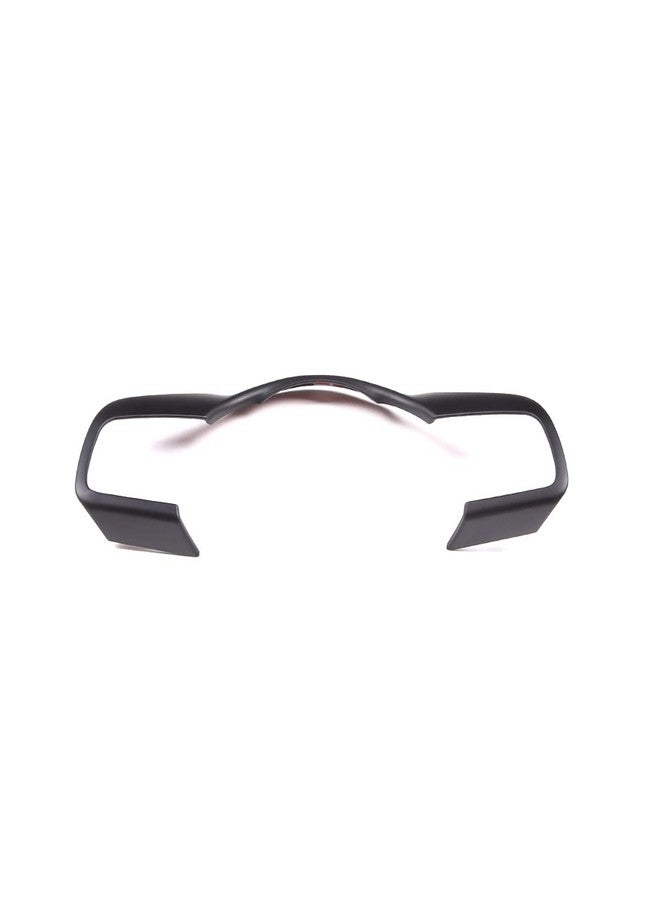 Daeiclru Car Steering Wheel Cover Trim Compatible with Jaguar F-Pace F-Type XF XF XFL 2016-2019, Steering Wheel Decoration Frame Accessories (Matt Black) - Image 2
