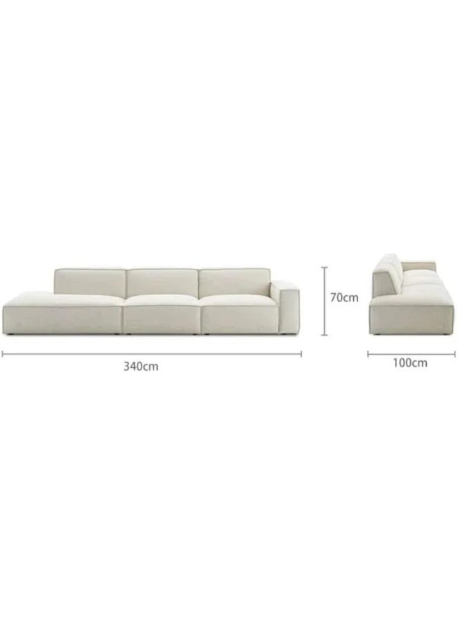 Modern Sectional Sofa with Chaise - Image 2