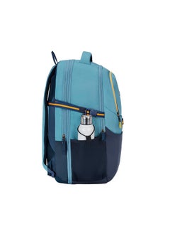 Safari Safari Expand 12 Casual Laptop Compatible Backpack, 3 Compartments With Side And Front Pocket, Padded Back & Shoulders, Expandable, 43L, Marine, Multicolor  - Image 5
