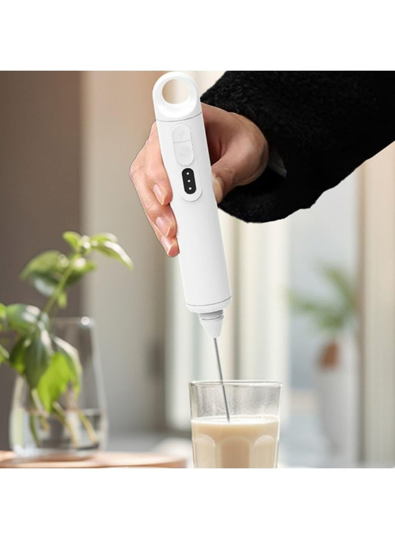 Oral Electric milk frother, market-leading stirring rod solution, three-speed design makes stirring more diverse , 304 stainless steel stirring head, safe and reliable - Image 2