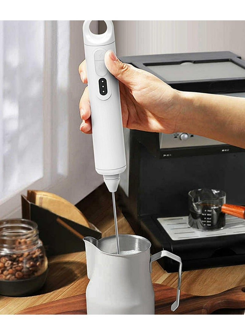 Oral Electric milk frother, market-leading stirring rod solution, three-speed design makes stirring more diverse , 304 stainless steel stirring head, safe and reliable - Image 3