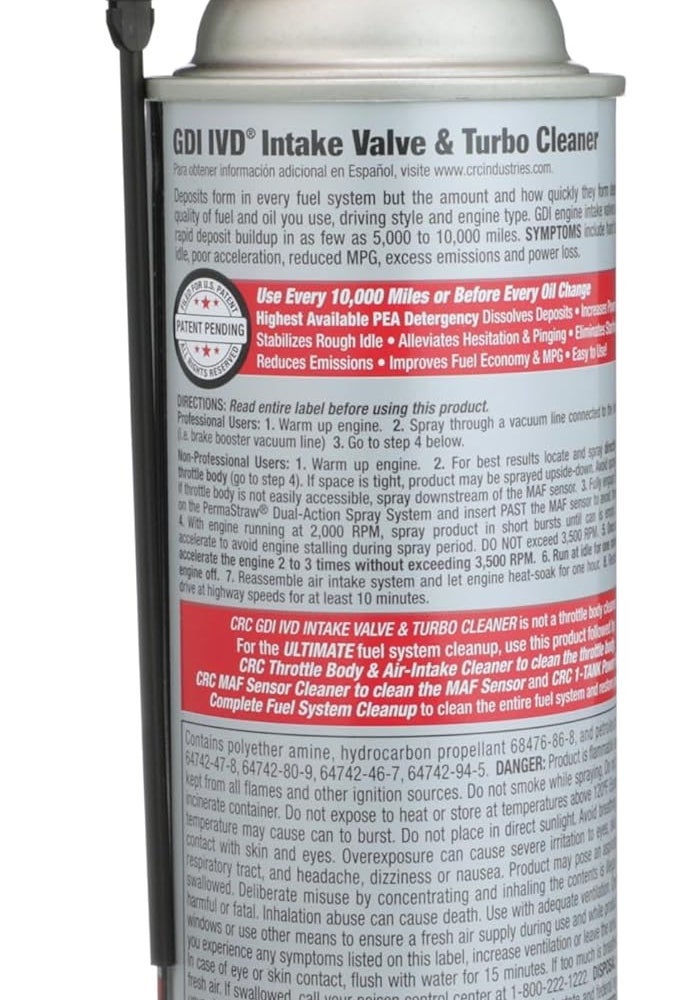 CRC منظف صمامات السحب التوربيني CRC GDI IVD - Image 4