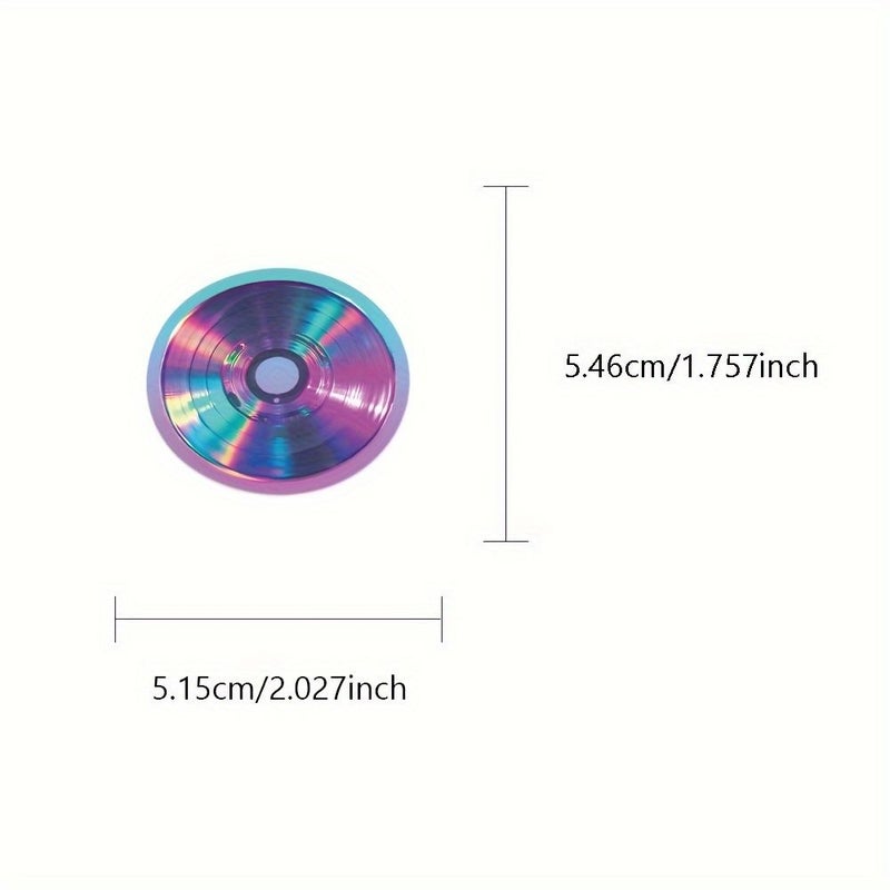 50 Pcs GUTBD Cyberpunk Laser Style Stickers Vibrant Waterproof PVC Decals Reusable Self Adhesive Perfect for Laptops iPads Computers Fridges Suitcases English Text Irregular Shapes - Image 2