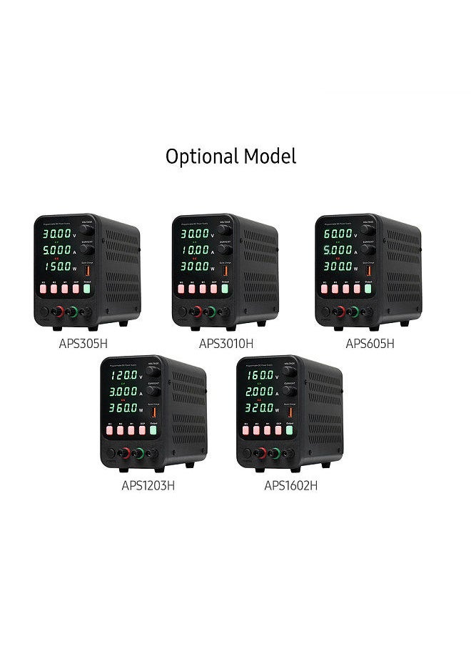 wanptek - WANPTEK ench DC Power Supply Variable 120V 3A Switching Regulated Power Supply - Image 1