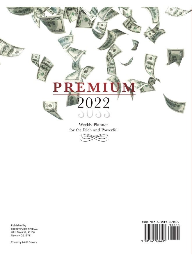 Premium 2022 Weekly Planner for the Rich and Powerful  - Image 2